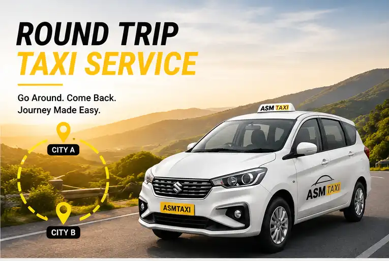 round trip taxi service in lucknow asm taxi