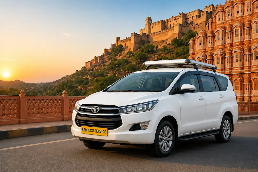 Lucknow to Jaipur Taxi Service - One Way & Round Trip Cabs by ASM Taxi Service