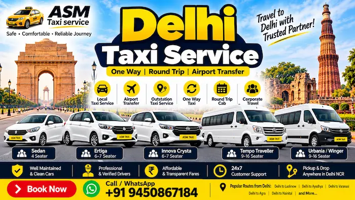 Delhi NCR Taxi Service Hub